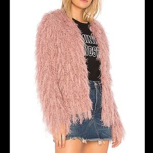 Revolve J.O.A shaggy cardigan